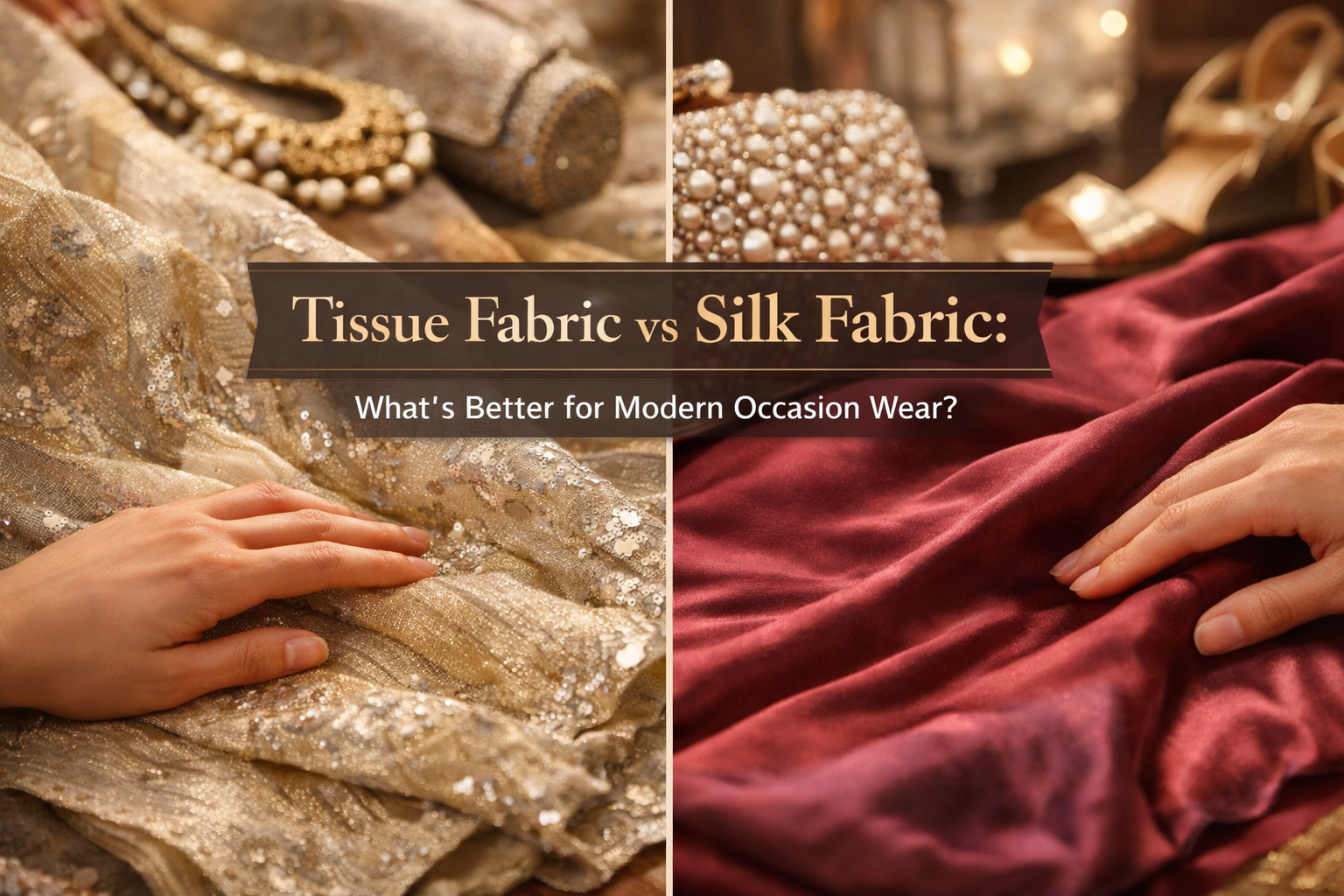 Tissue Fabric vs Silk Fabric: What’s Better for Modern Occasion Wear