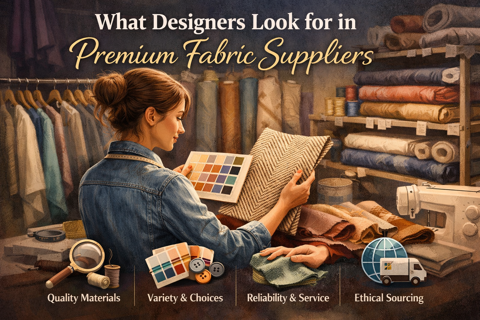 What Designers Look for in Premium Fabric Suppliers