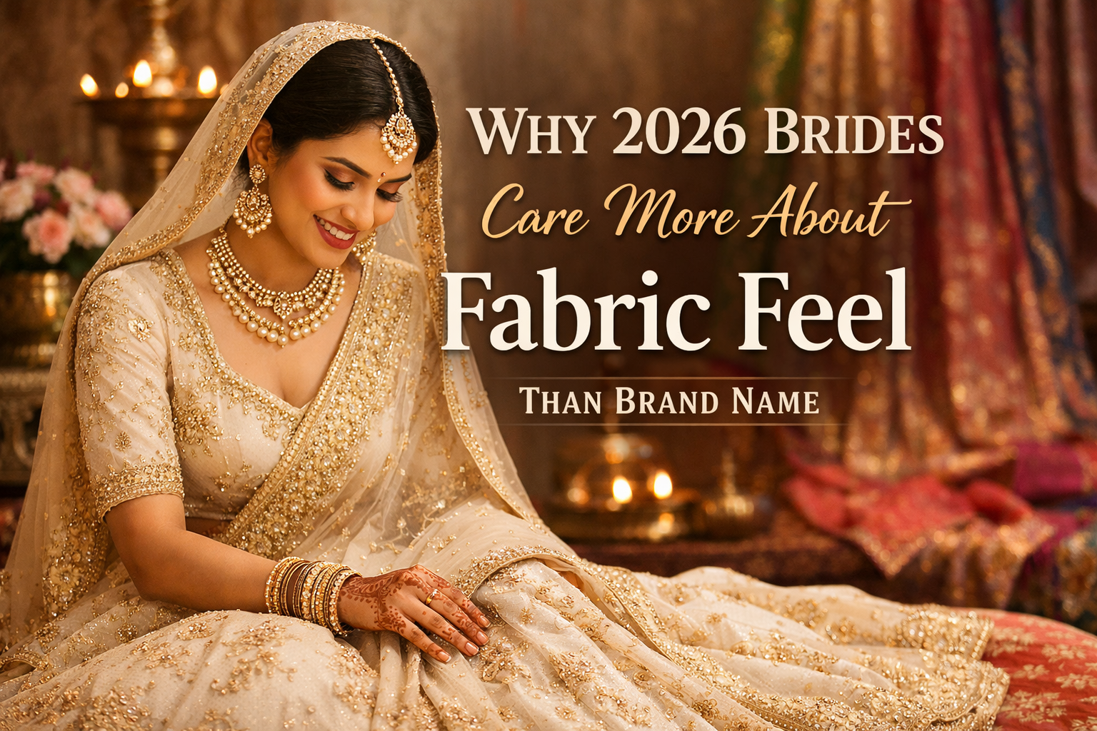 Why 2026 Brides Care More About Fabric Feel Than Brand Name