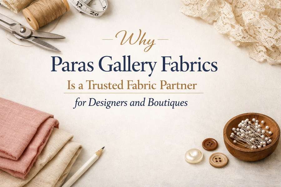 Why Paras Gallery Fabrics Is a Trusted Fabric Partner for Designers and Boutiques