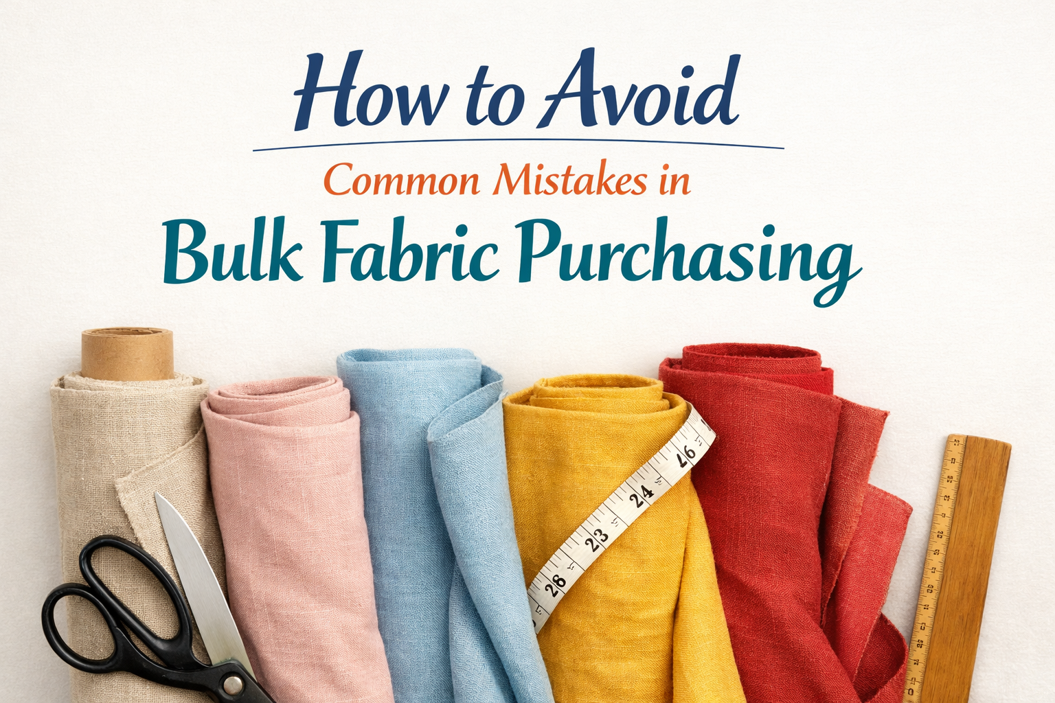 How to Avoid Common Mistakes in Bulk Fabric Purchasing