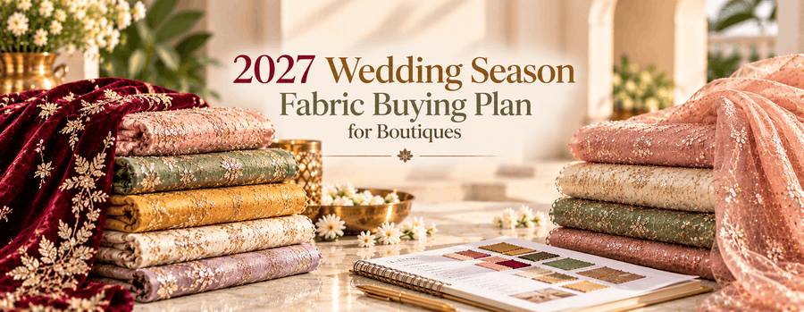 2027 Wedding Season Fabric Buying Plan for Boutiques