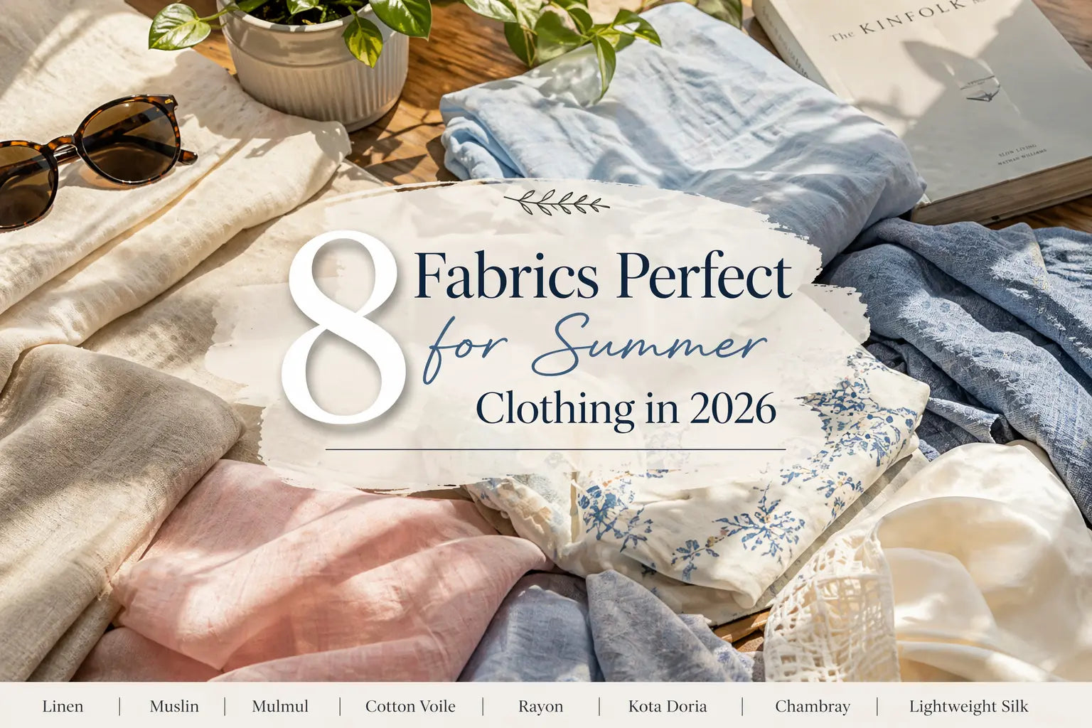 8 Fabrics Perfect for Summer Clothing in 2026