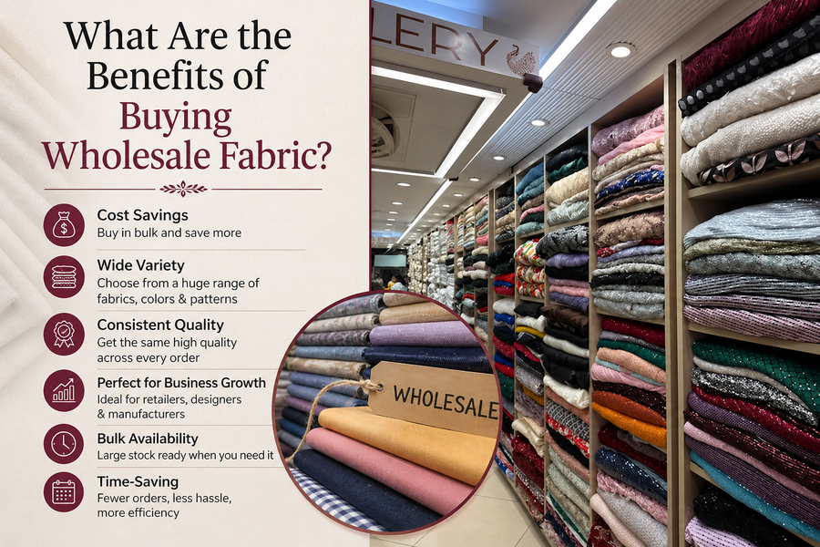 What Are the Benefits of Buying Wholesale Fabric? 