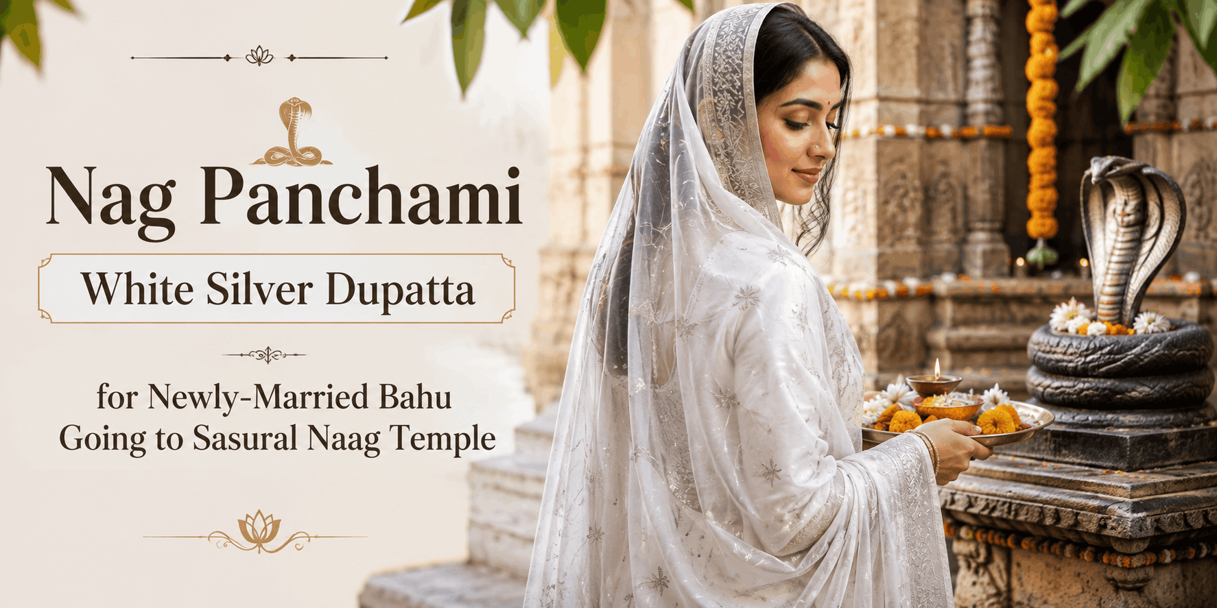 nag-panchami-white-silver-dupatta-collection