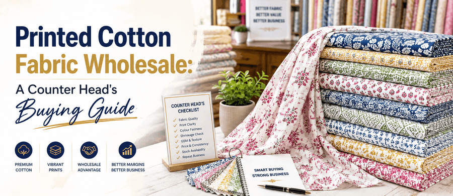 Printed Cotton Fabric Wholesale: A Counter Head's Buying Guide