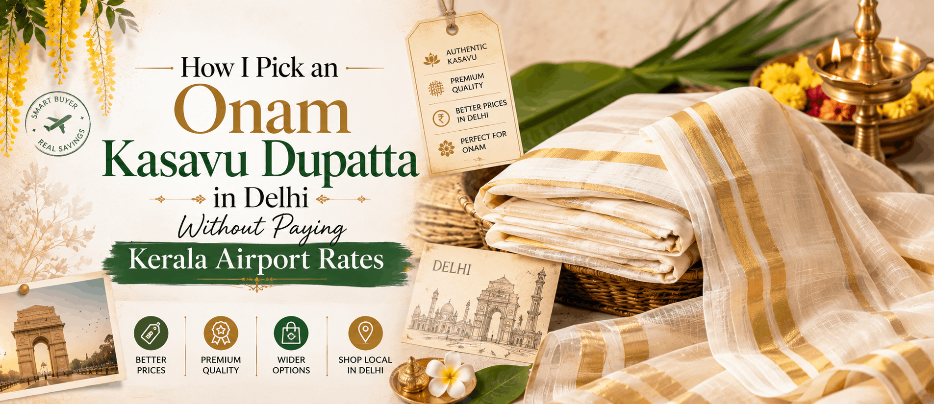 how-i-pick-an-onam-kasavu-dupatta-in-delhi