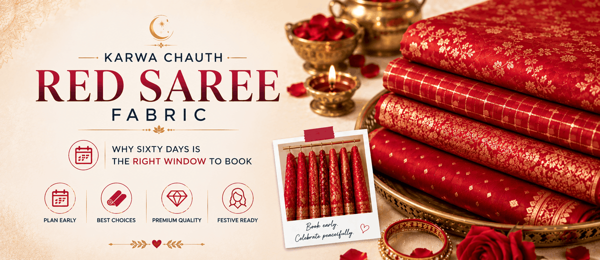 karwa-chauth-red-saree-fabric-guide