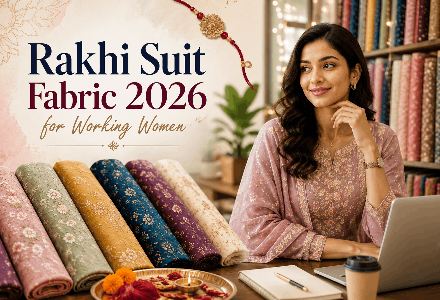 rakhi-suit-fabric-for-working-woman