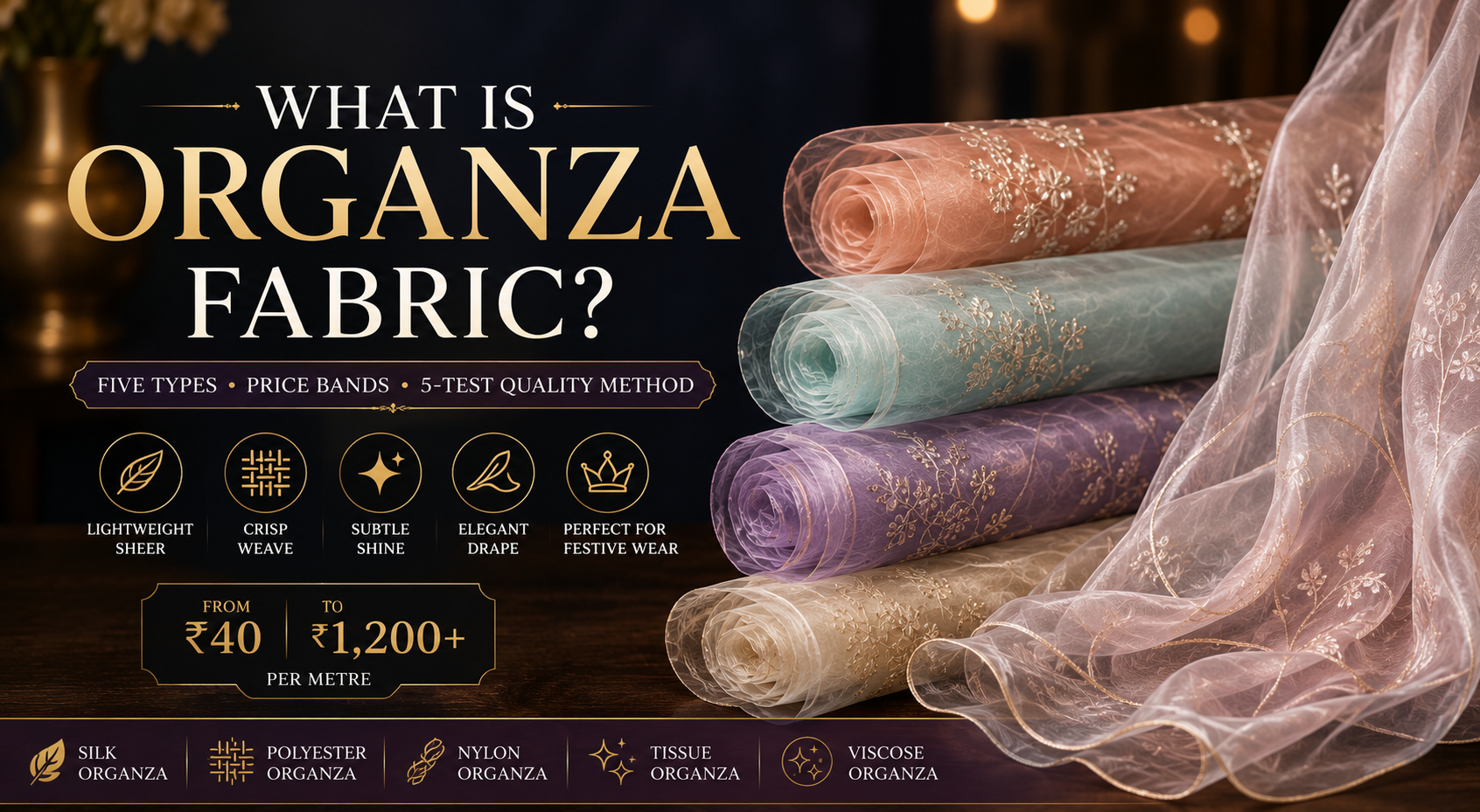 what-is-organza-fabric