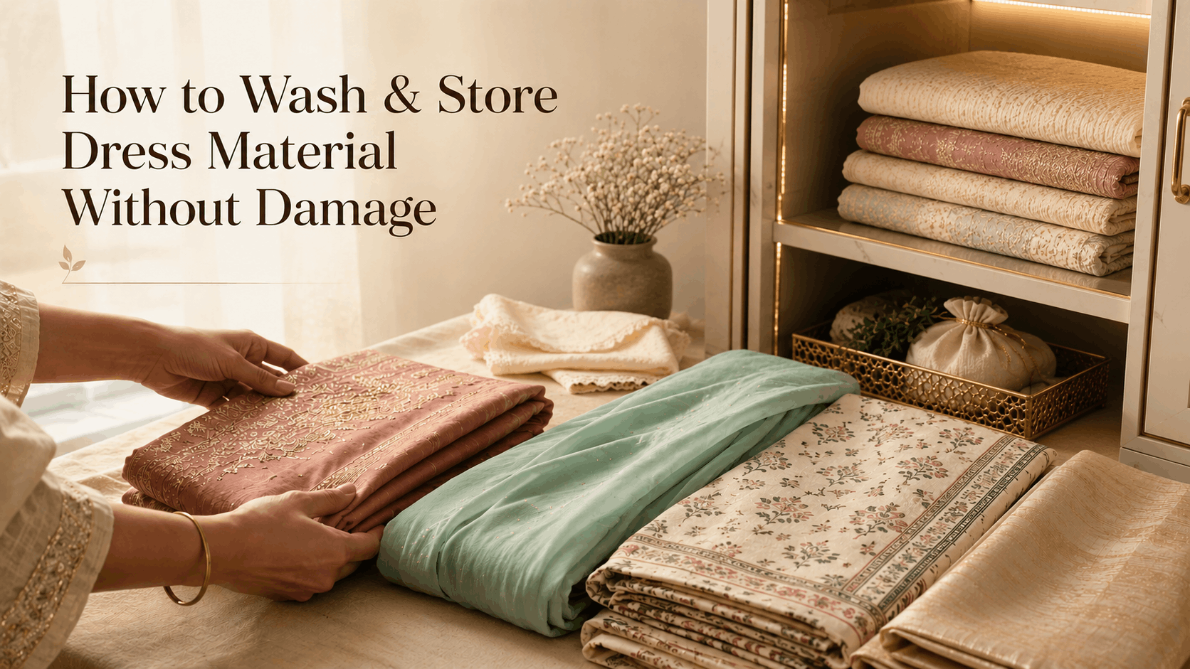 how-to-wash-and-store-dress-material