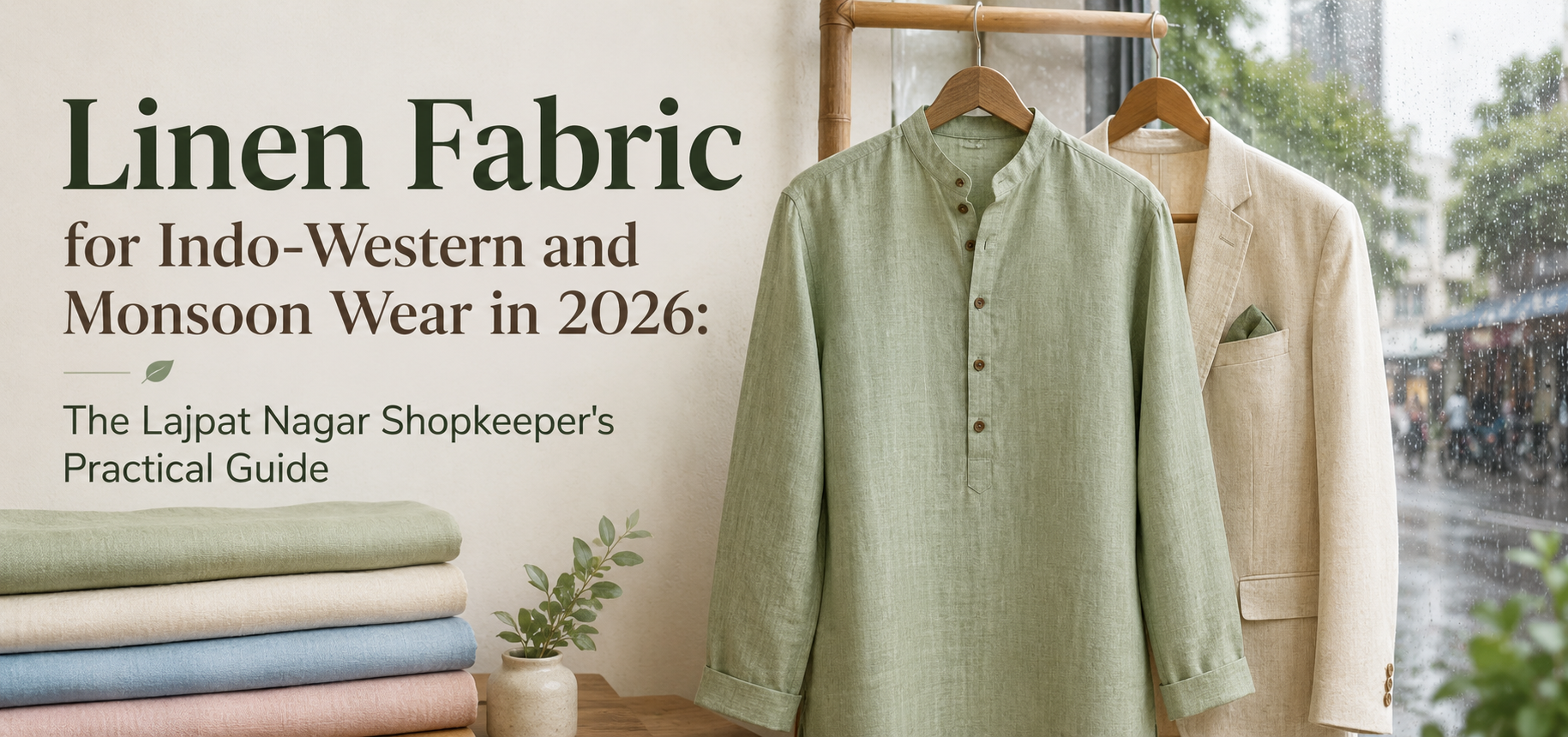 linen-fabric-for-indo-western-outfit