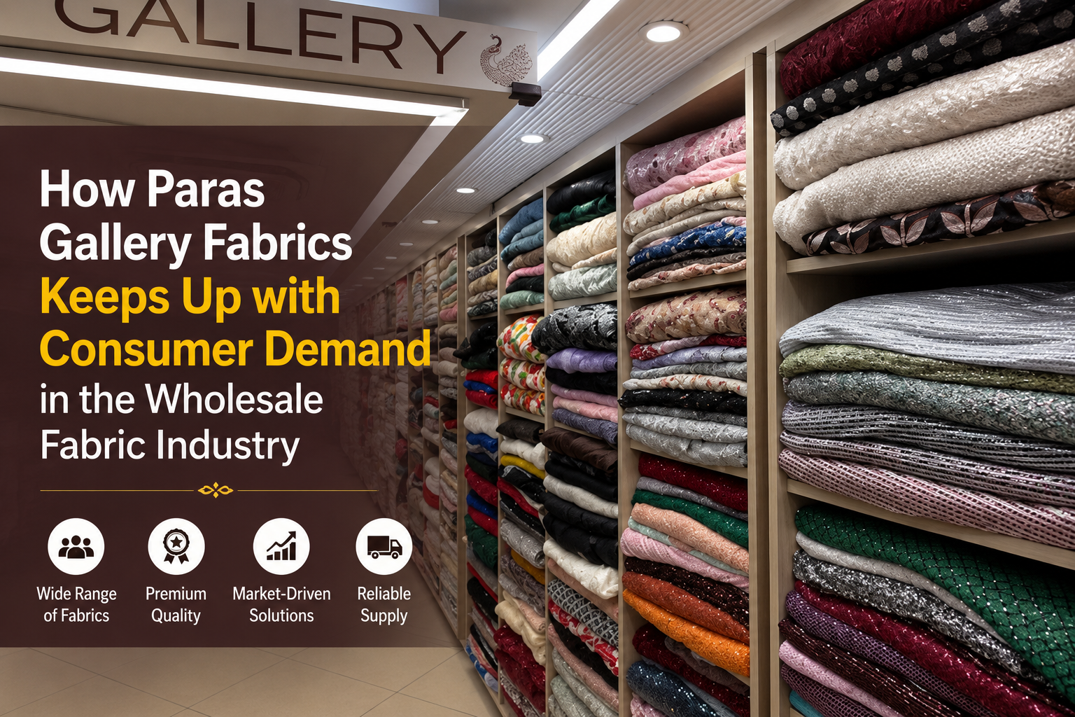 How Paras Gallery Fabrics Keeps Up with Consumer Demand in the Wholesale Fabric Industry