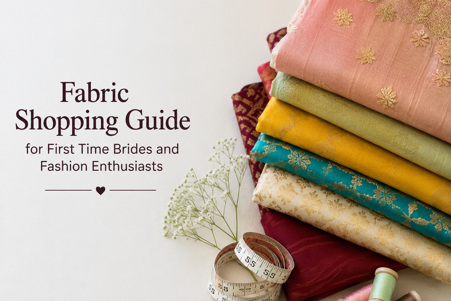 Fabric Shopping Guide for First Time Brides and Fashion Enthusiasts