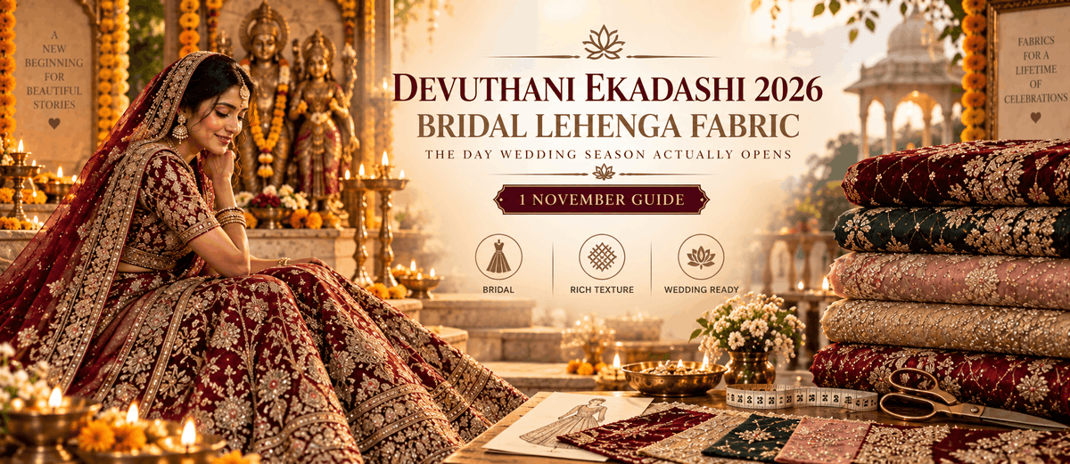 devuthani-ekadashi-2026-bridal-lehenga-fabric