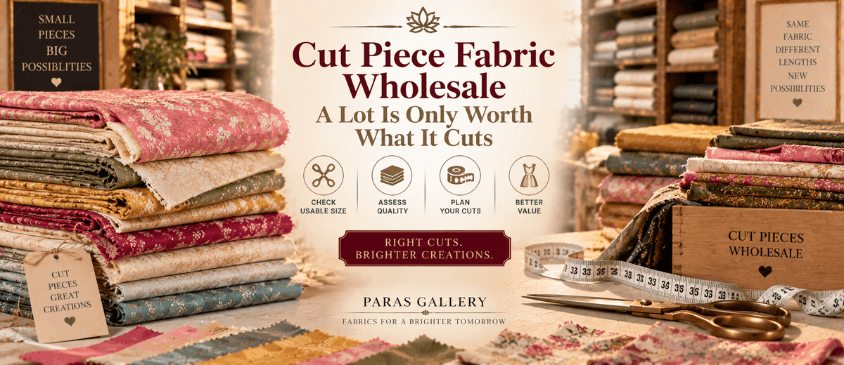 Cut Piece Fabric Wholesale: A Lot Is Only Worth What It Cuts