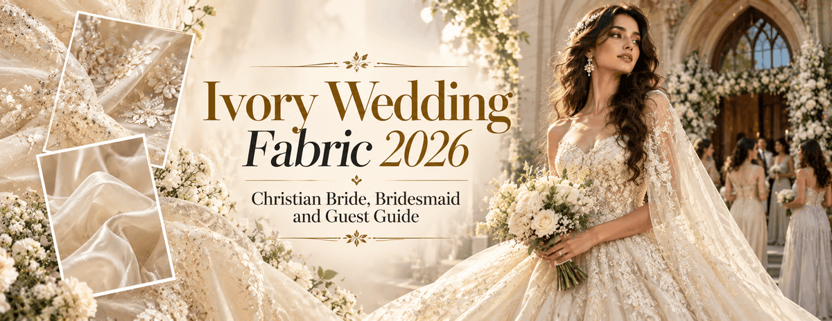 Ivory Wedding Fabric 2026: Christian Bride, Bridesmaid and Guest Guide