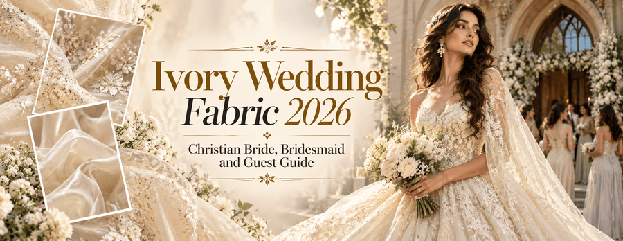 Ivory Wedding Fabric 2026: Christian Bride, Bridesmaid and Guest Guide