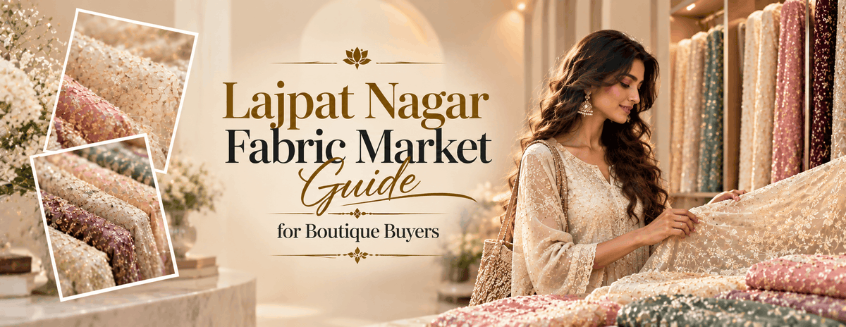 Lajpat Nagar Fabric Market Guide for Boutique Buyers