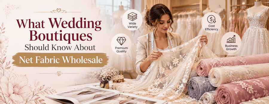 Wedding Boutiques Should Know About Net Fabric Wholesale