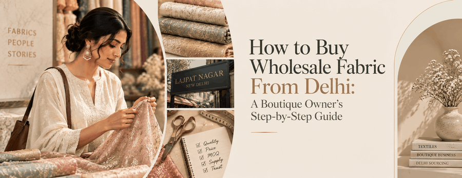 How to Buy Wholesale Fabric From Delhi: A Boutique Owner's Step-by-Step Guide
