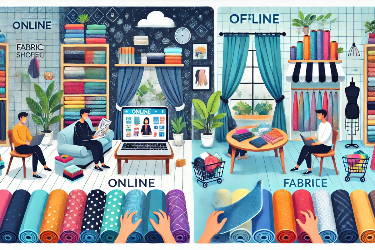 Benefits of Fabric Shopping Online vs Offline