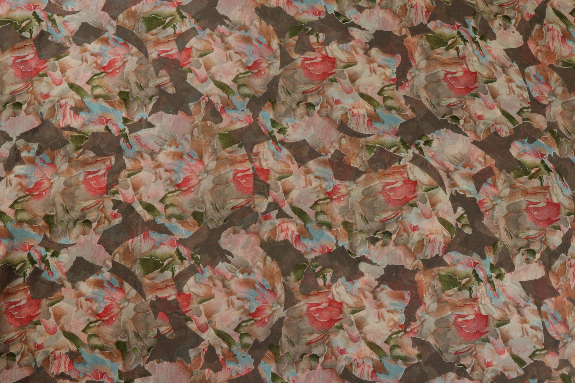 Mouse Floral Digital Printed Georgette Fabric