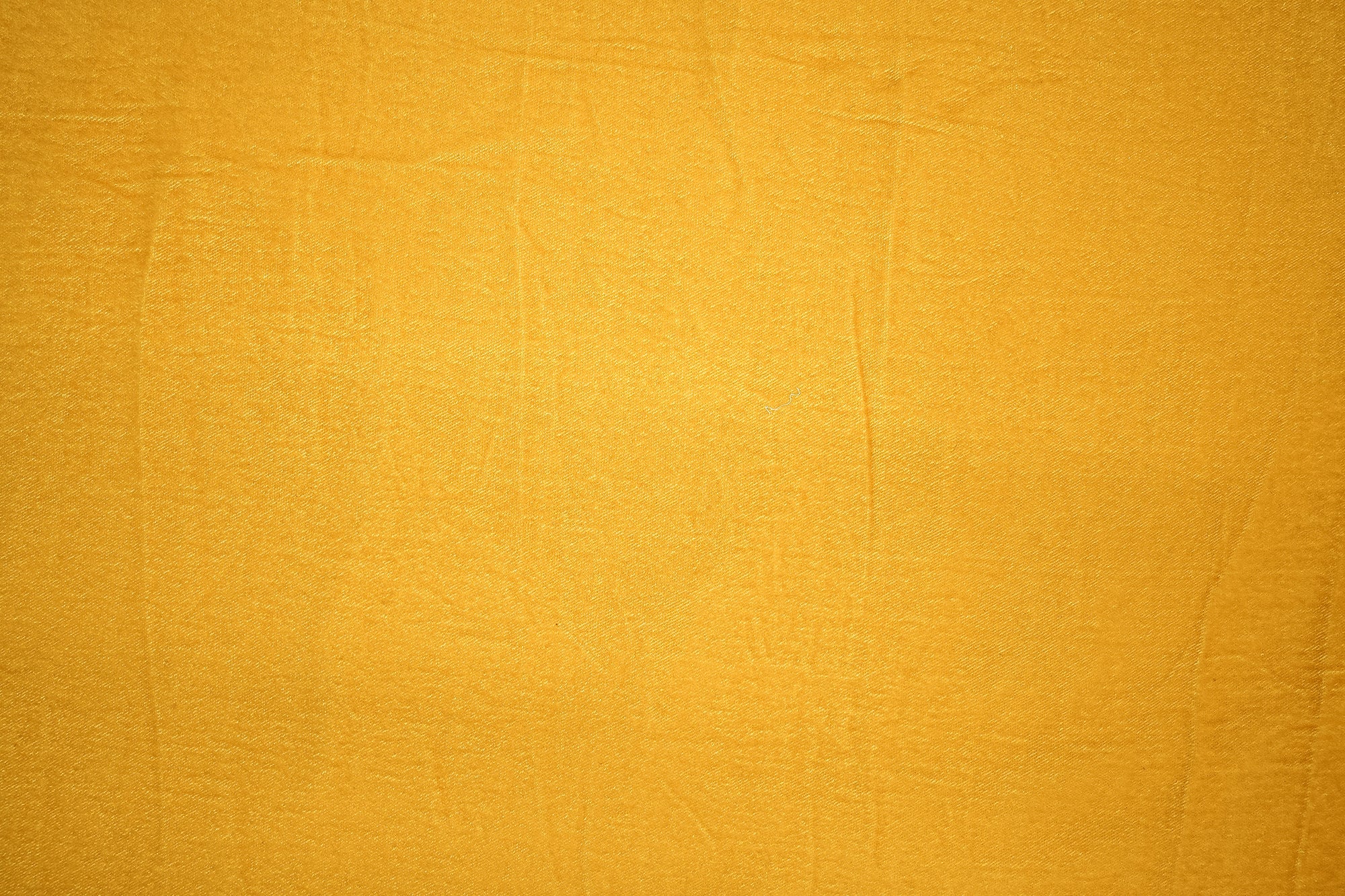 Yellow Velvet Kurta Combo with Zari Sequins Border & Plain Velvet Elegance (Fabric Length - Top: 2.5mtr; Bottom: 2.5mtr)