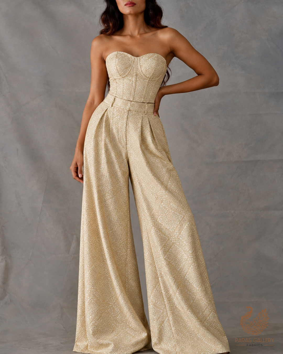 White Pure Moonga Silk With Beautiful Banarasi Zari Handloom| 10407
