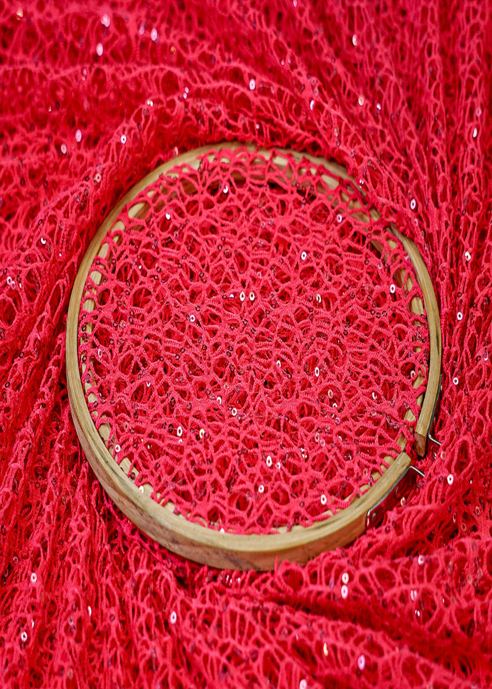 Pink-Allover-Crochet-Work-with-Sequins-13194-close-view