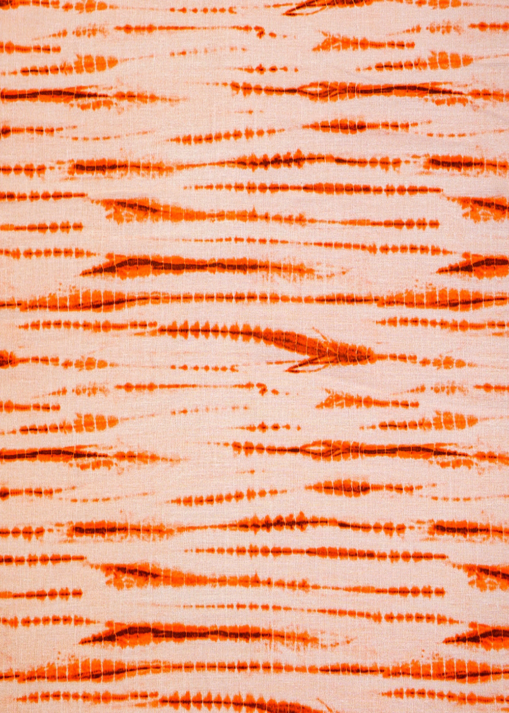 Dark-Orange-Printed-Cotton-Fabric-With-Tie-And-Dye-Pattern-13755