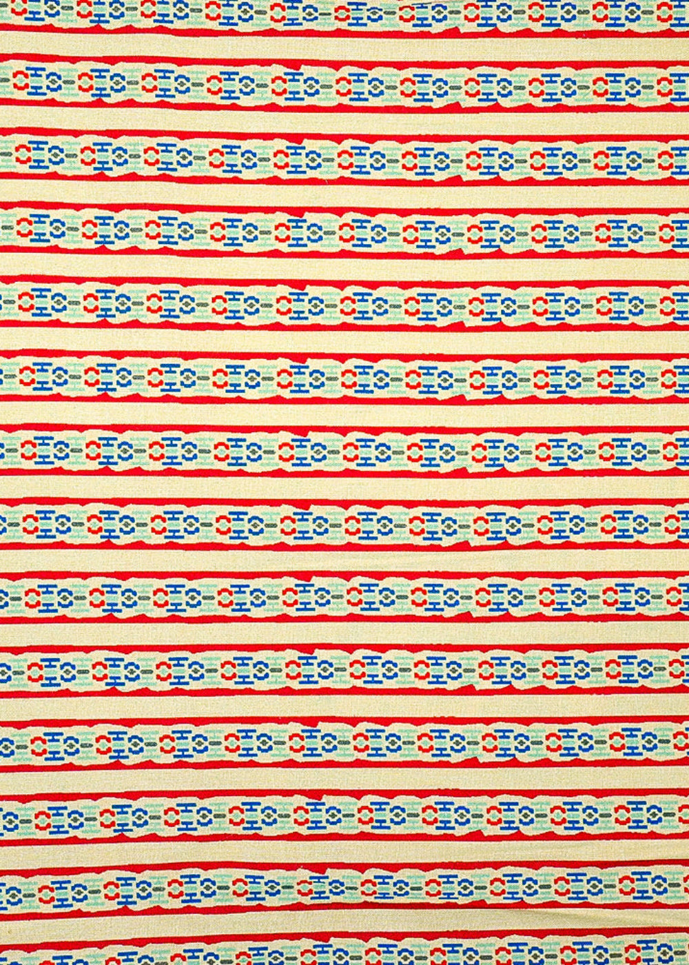 Beige-Cotton-Fabric-With-Alternate-Stripes-Print-13822