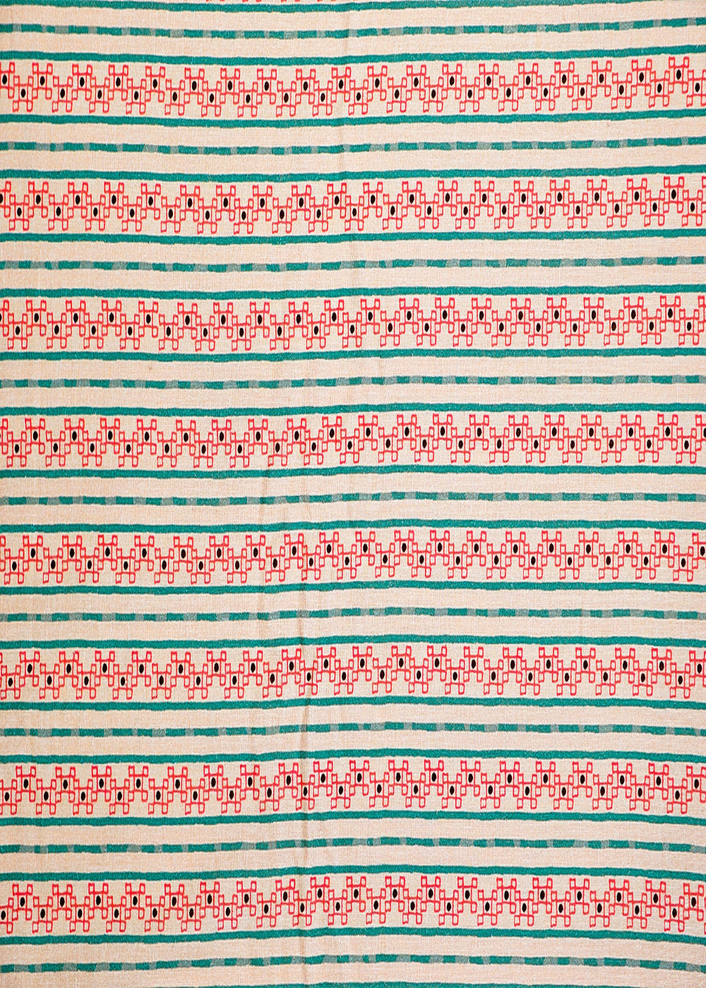 Light-Beige-Cotton-Fabric-With-Alternate-Stripes-Print-13823
