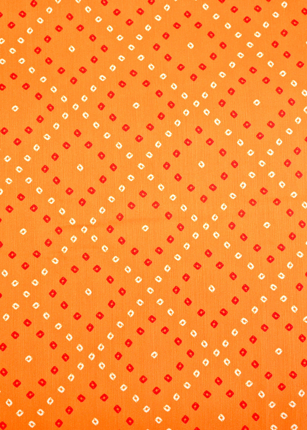 Light-Orange-Muslin-Fabric-with-Allover-Bandhani-Print-14062