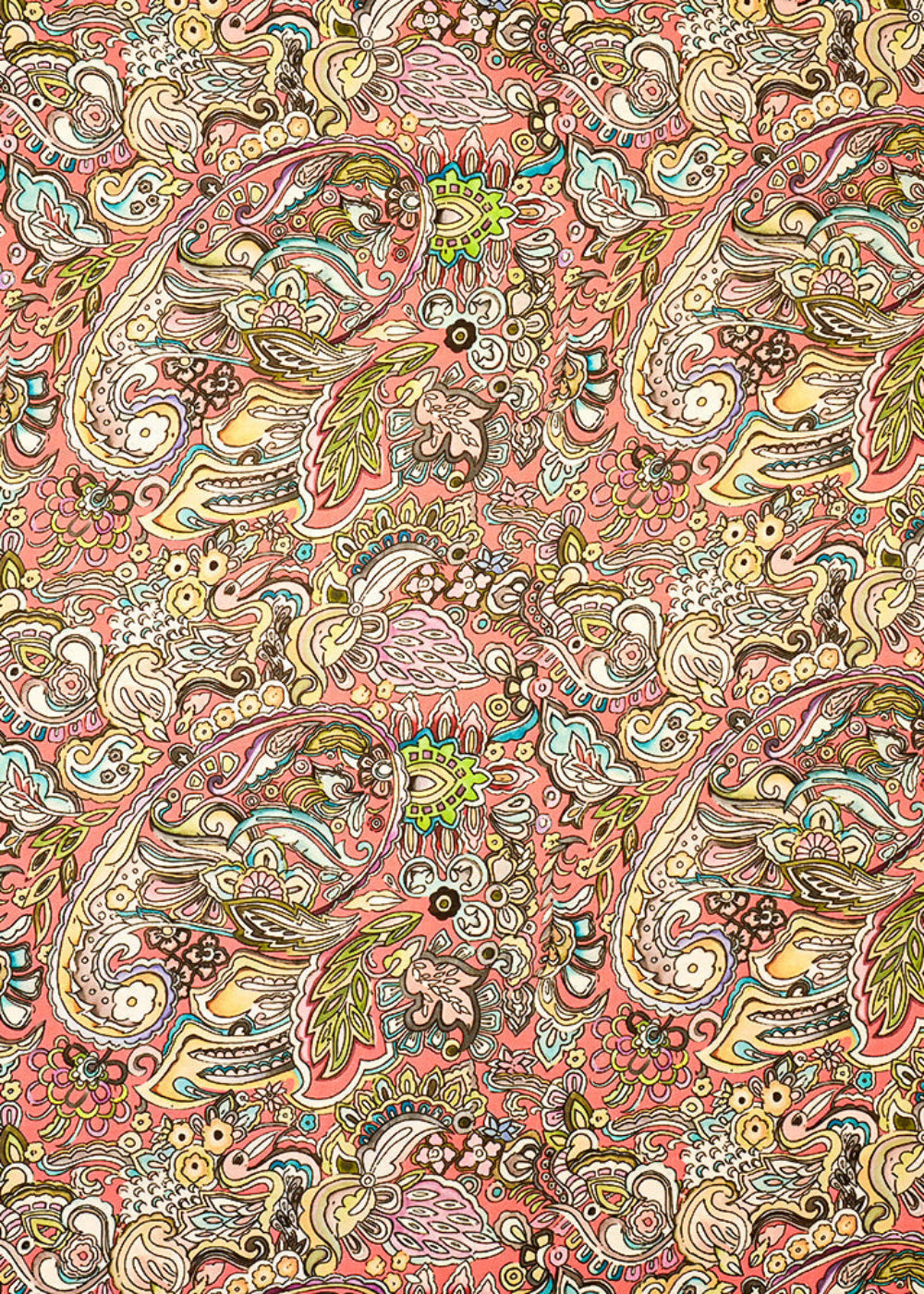 Multi-Color-Georgette-Satin-Fabric-All-Over-Traditional-Print-14250