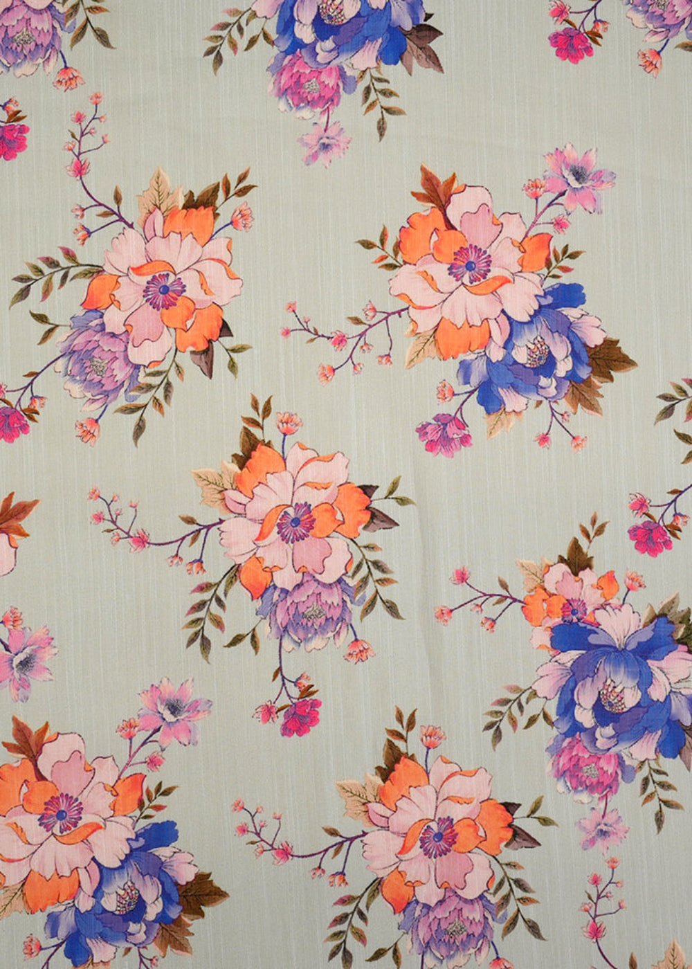 Pastel-Blue-Linen-Satin-Fabric-with-All-Over-Floral-Print-14448