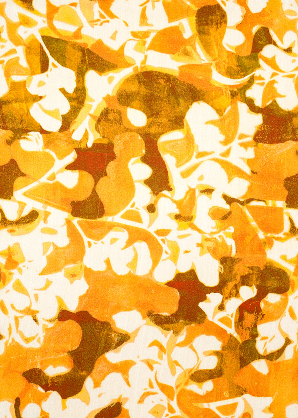 Mustard-Linen-Satin-Fabric-with-Allover-Abstract-Print-14452