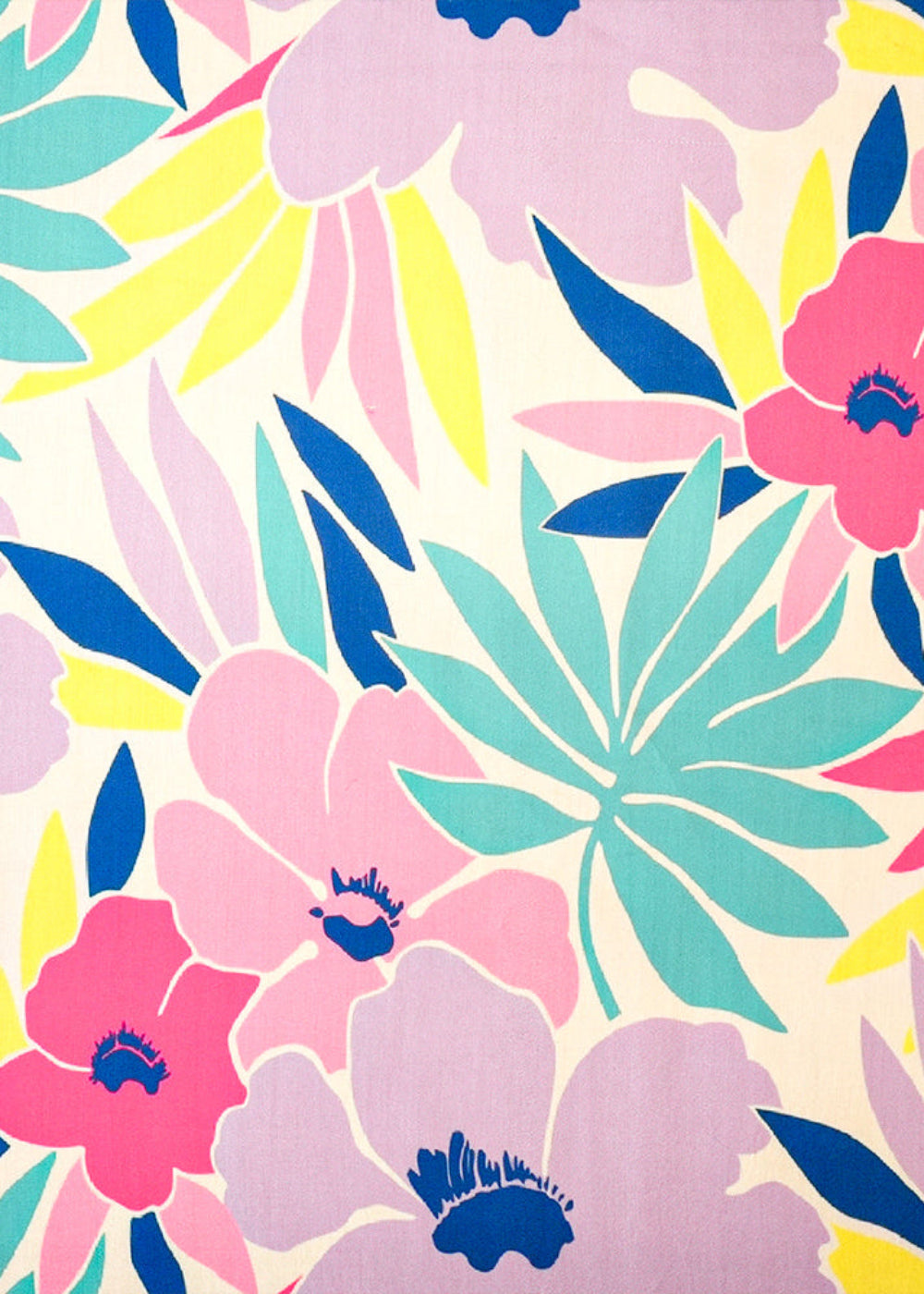Multi-Color-Modal-Satin-Fabric-with-Allover-Floral-Pattern-14507