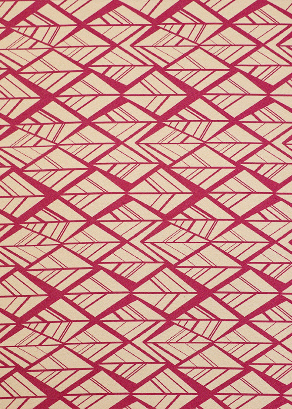 Cream Moss Crepe Fabric with Allover Abstract Pattern 14514