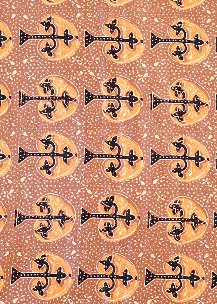 Light-Brown-Crepe-Fabric-with-Allover-Traditional-Motif-Print-14542