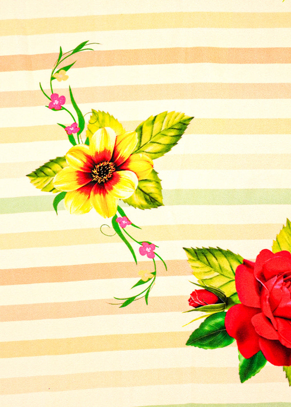 Multi-Color-Crepe-Fabric-with-Allover-Abstract-Print-14575