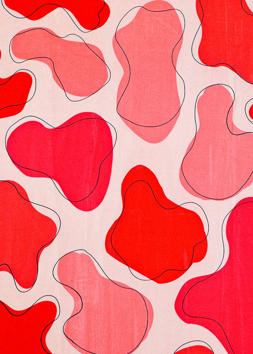 Pink-Crepe-Fabric-with-Allover-Abstract-Print-14590