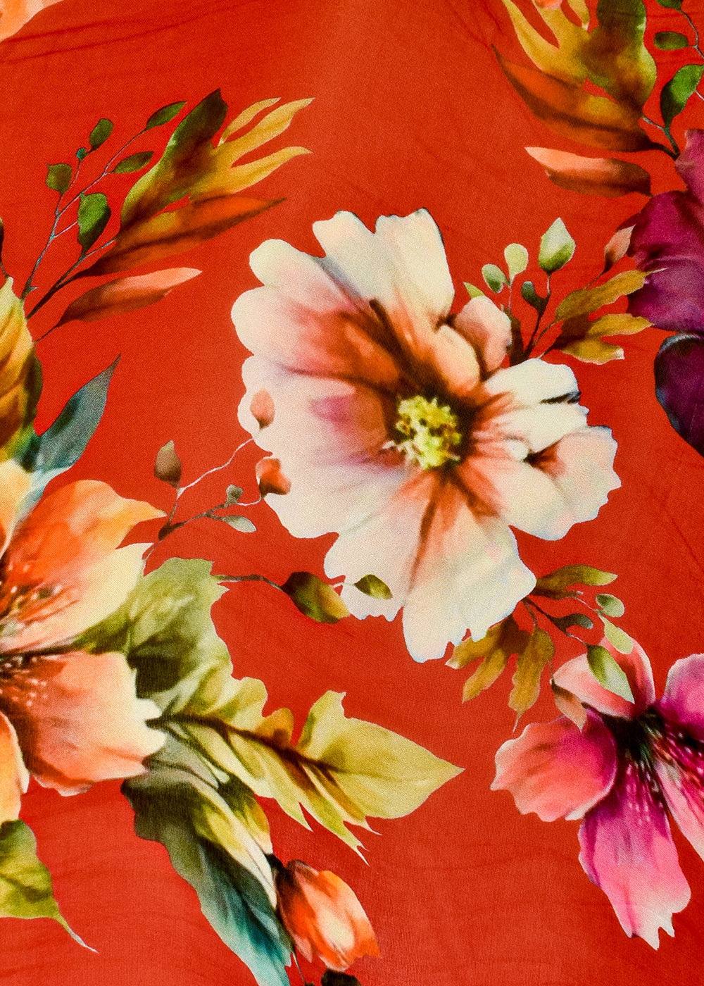 Red-Organza-Fabric-with-All-Over-Floral-Print-14637