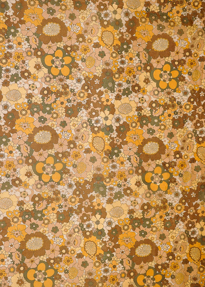 Multi-Color Organza Fabric with All Over Floral Print 14788