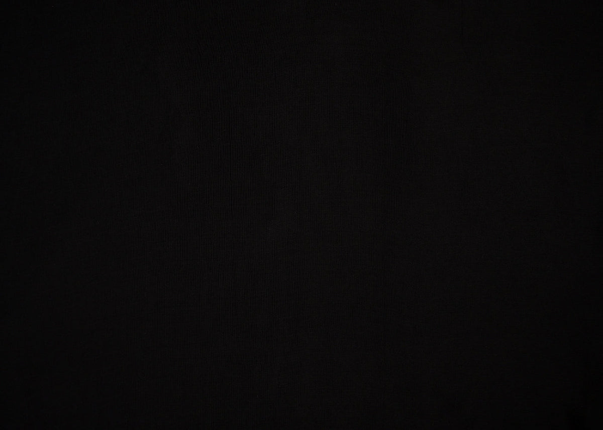 Black Colored Crepe Fabric 15110(102)