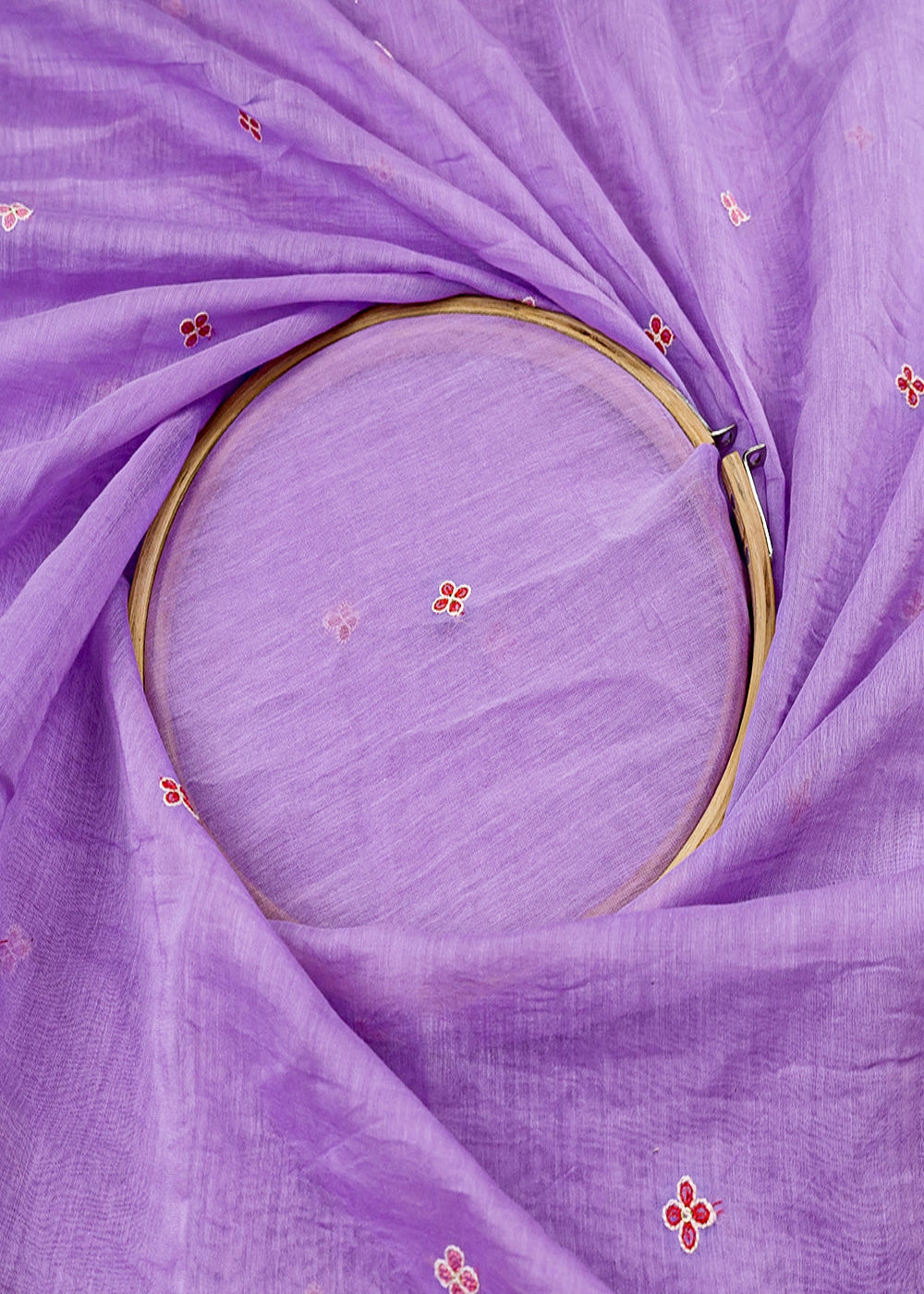 Lavender-Chanderi-Dupatta-Fabric-with-Floral-Buti-and-Borders-of-Thread-and-Sequins-15430-close-view