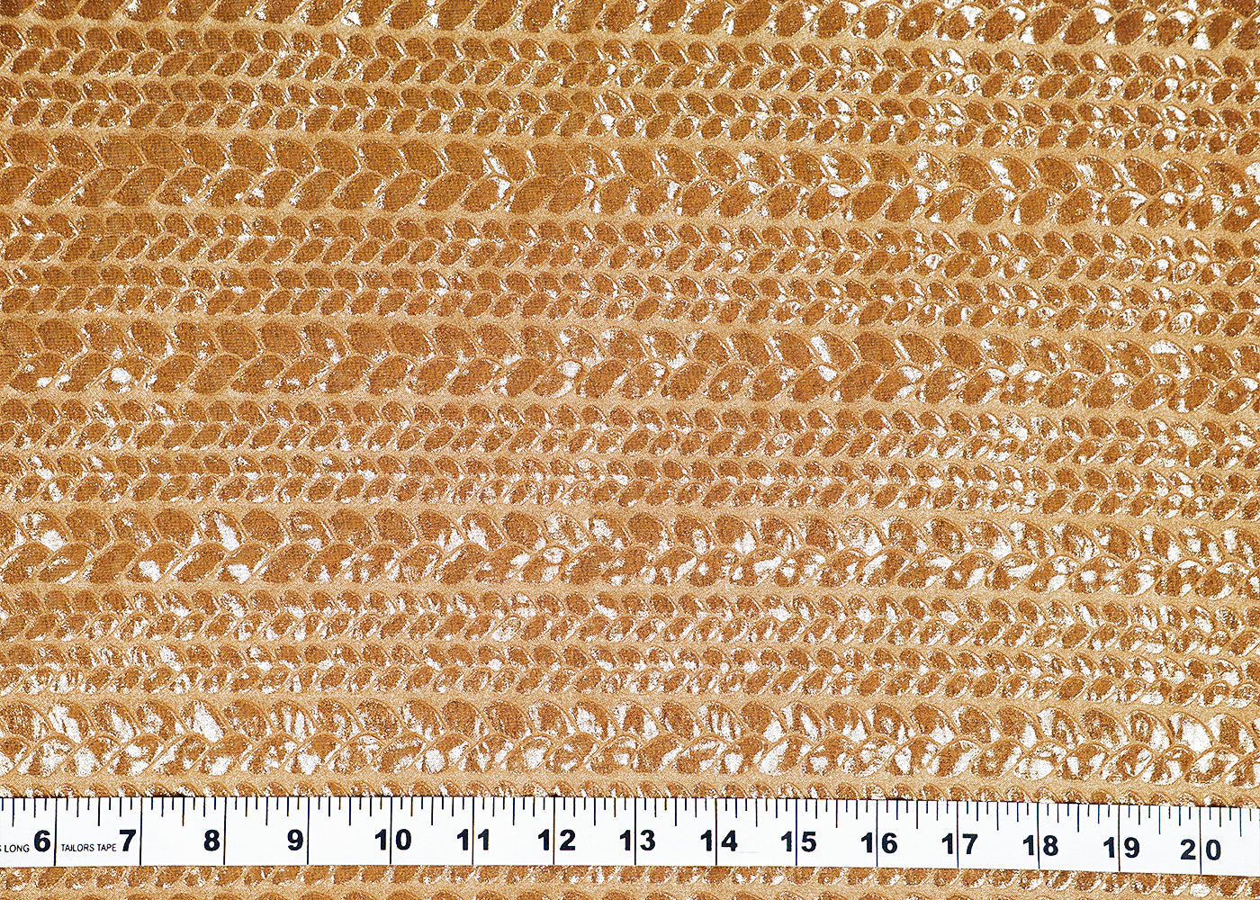 Light Brown Korean Georgette Fabric With  All Over Bubble Textured Fabric  15731