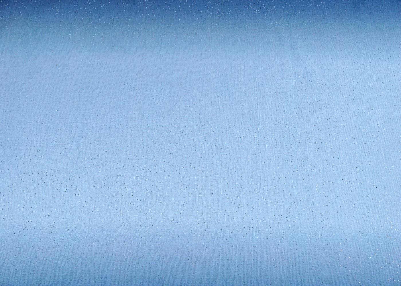 Light & Dark Blue Imported Georgette Fabric With  Two Side Ombre Radiance And All Over Gliter 15766