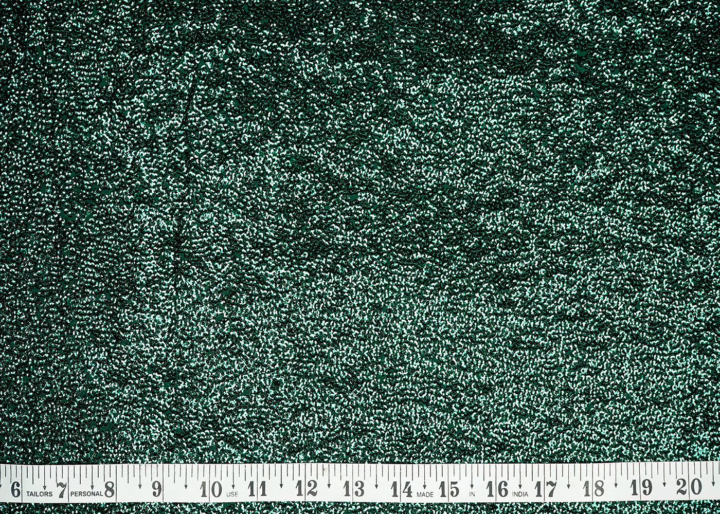 Bottle Green Georgette Fabric With Allover Sequins Work 16213