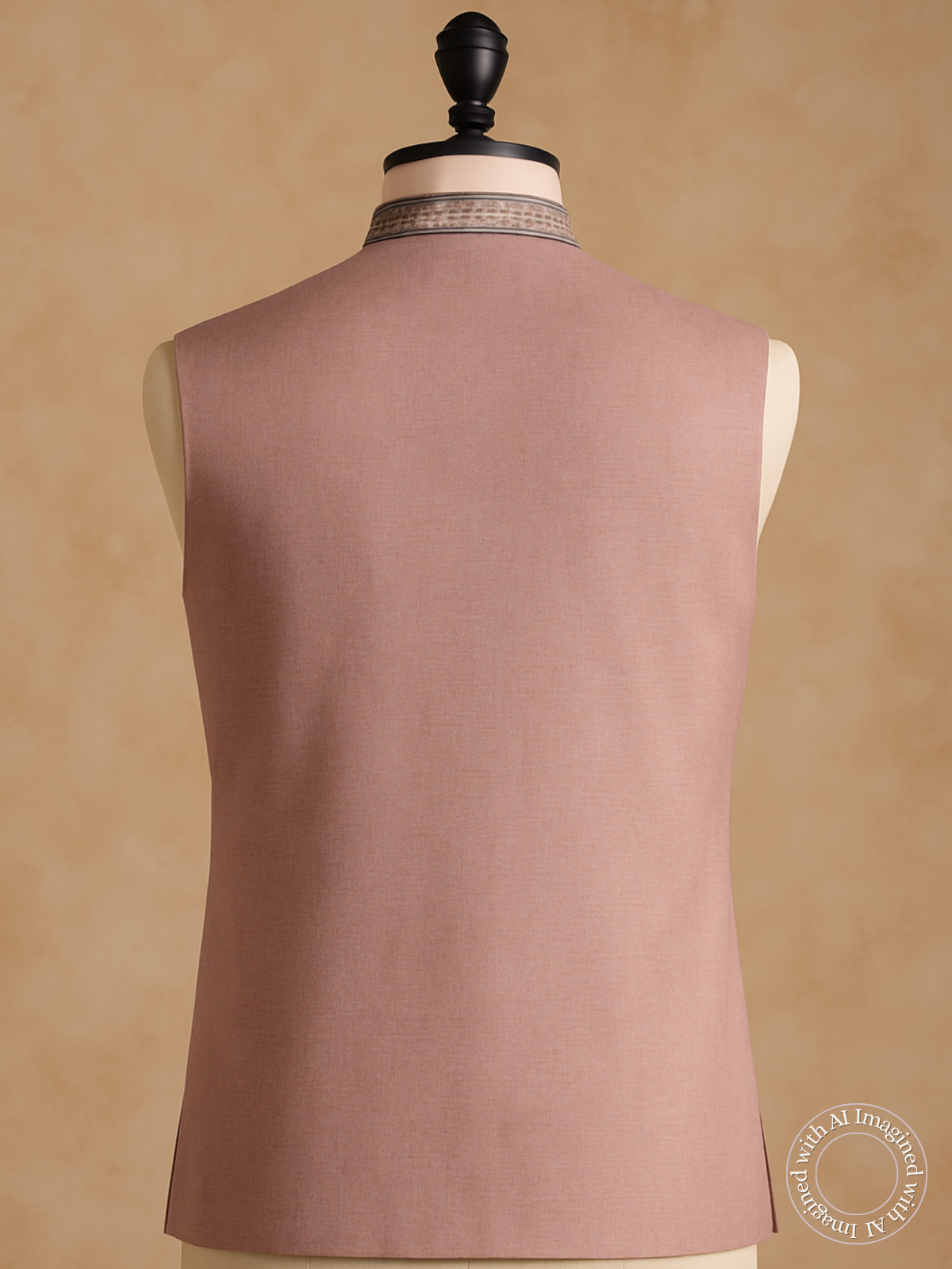 The Riwaayat – Unstitched Chiku Nehru Jacket Fabric for Men 16816